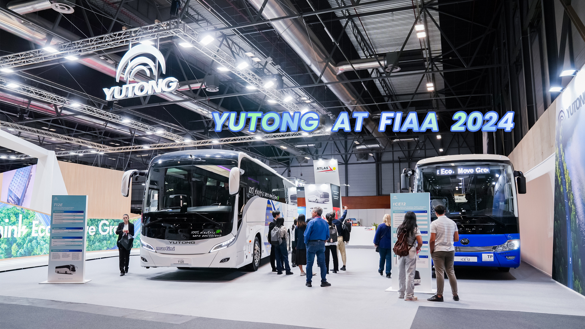 Autocarros da Yutong na FIAA 2024: Demonstração de Excelência em Autocarros de Nova Energia
