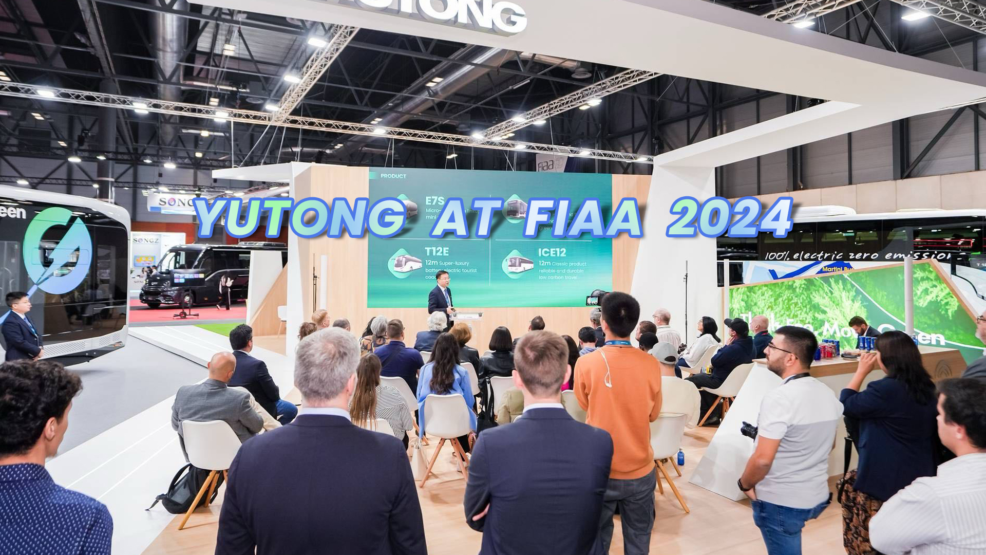 Yutong na FIAA: Apresentação da Força da Marca e da Visão de Futuro a Mais de 40 Meios de Comunicação