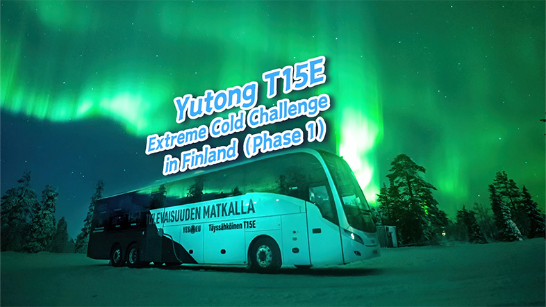 Yutong T15E Desafio de Frio Extremo Fase I