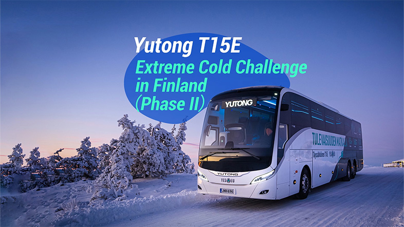 Yutong T15E Desafio de Frio Extremo Fase II