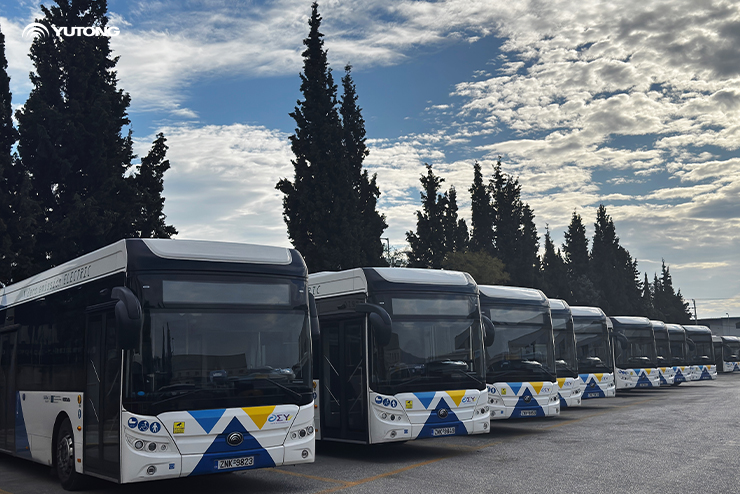 Tecnologia para Melhores Deslocações Públicas - IoV da Yutong Apoia a Mobilidade Inteligente e Segura na Grécia